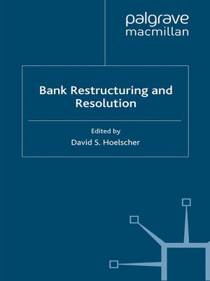 cover image of Bank Restructuring and Resolution